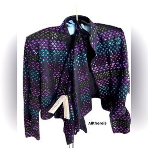 St. John  halter top NWT mirror sequin